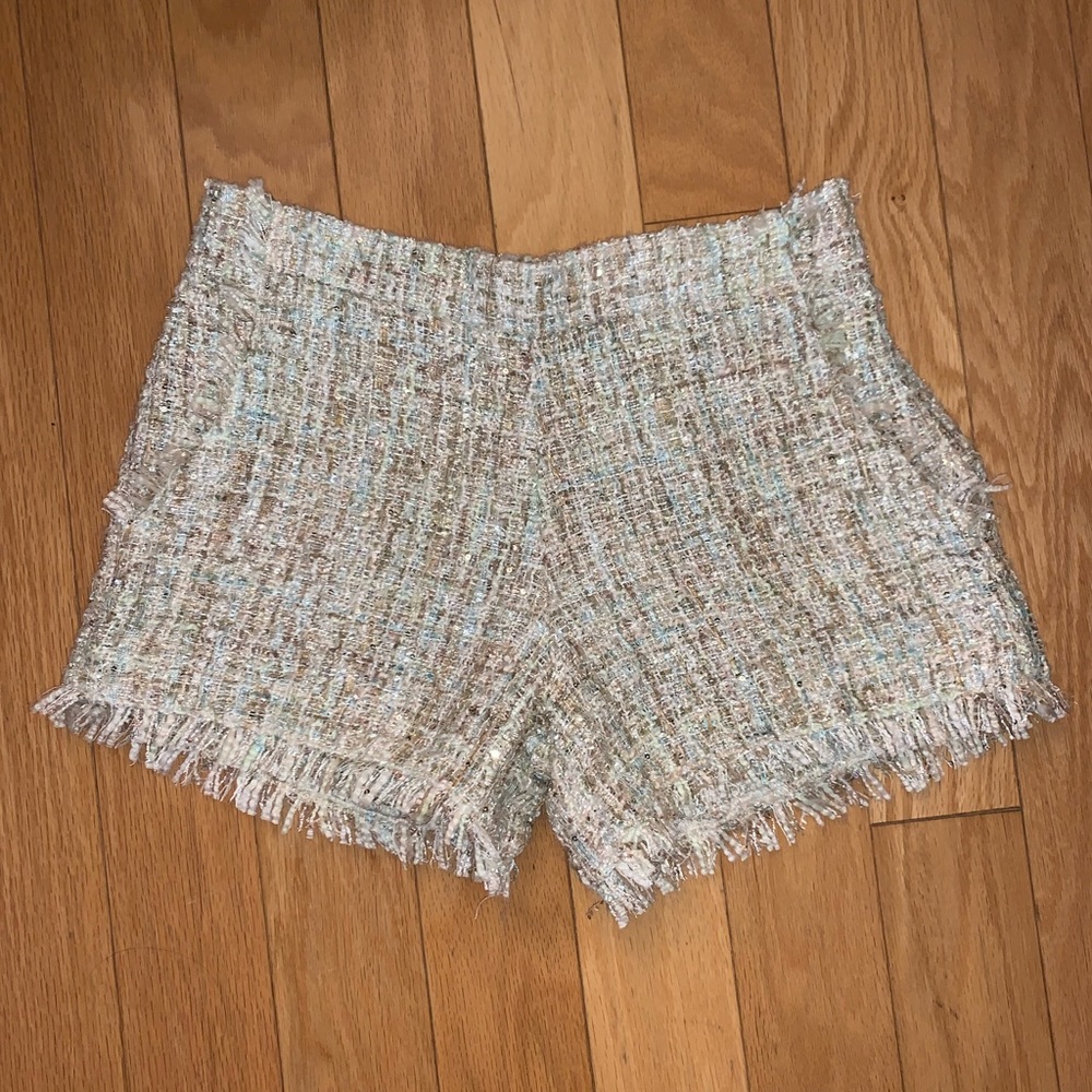 NWT Alberto Makali Sparkle Tweed Short